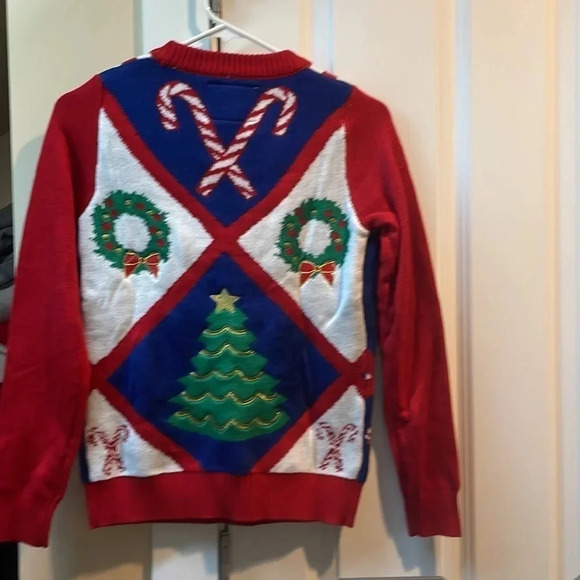 *Final Price* Tipsy Elves Holiday Christmas Ugly Sweater XS Bells NWT - Picture 6 of 6